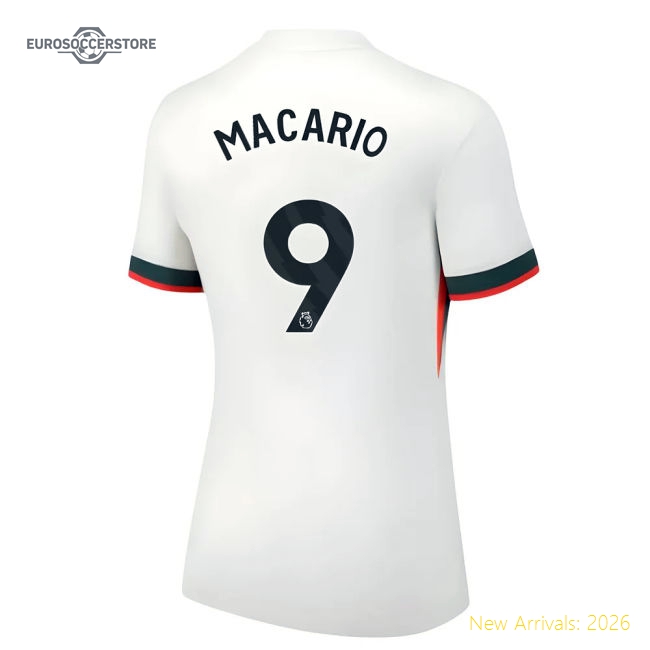 Sophisticated Chelsea Womens Jersey Macario 2025-2026 Dri-fit