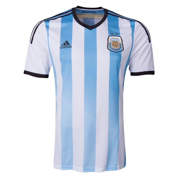 2014 Argentina Home Soccer Jersey Shirt - Official Replica 4779