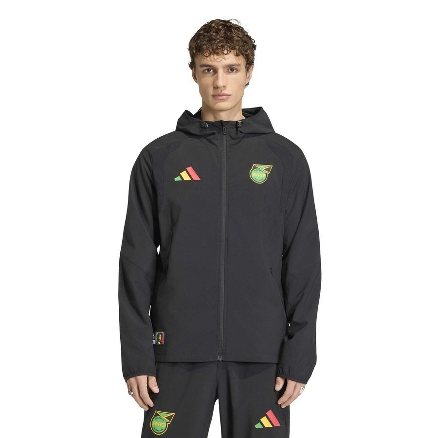 [EFKS] Jamaica Jacket Windbreaker Tiro Travel 26 Training Black Apparel