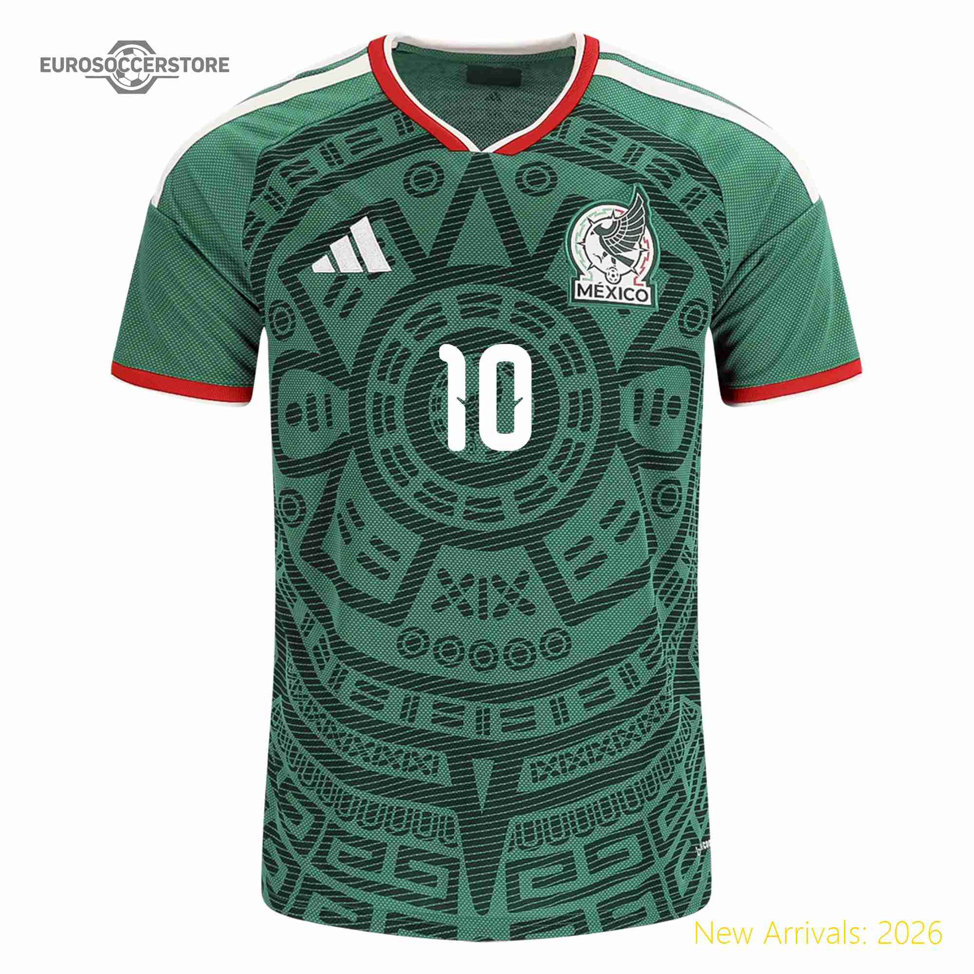 Authentic Replica Classic Design Kids Mex Team Durable Home Jersey