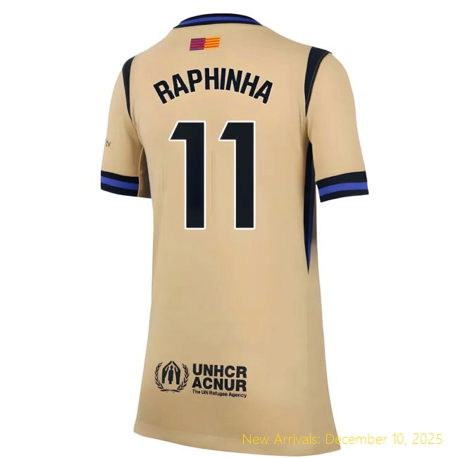 2025-2026 Barcelona Barca Top Grade Away Shirt (Kids) (Raphinha 11)