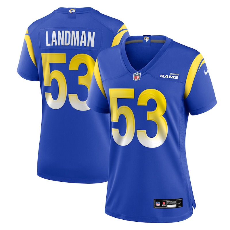 None Nate Landman Los Angeles Rams Modern Game Jersey for NFL Fans