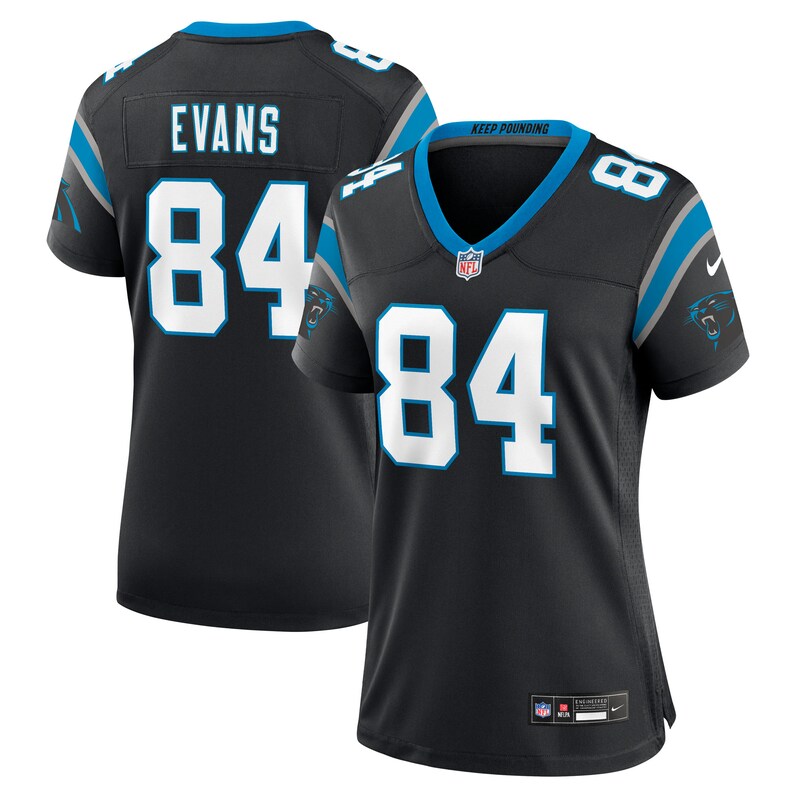 None Mitchell Evans CAR Panthers Energetic Game-Ready Jersey