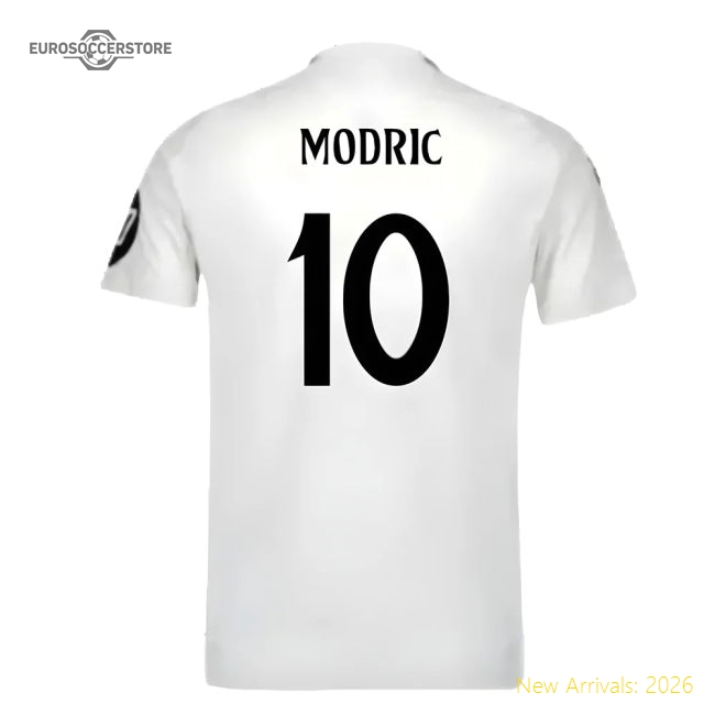 Official 2024-2025 Real Madrid Authentic Home Shirt (Modric 10)