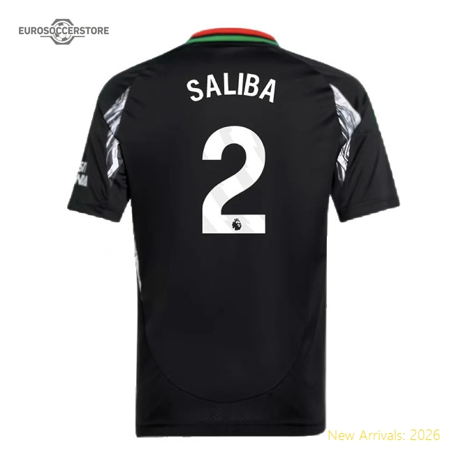 Arsenal 2024-25 Away Fan Version For Kids (Saliba Game Day Jersey