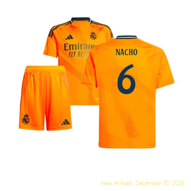 2024-2025 Real Madrid RM Official Away Youth Kit (Nacho 6) - Sale