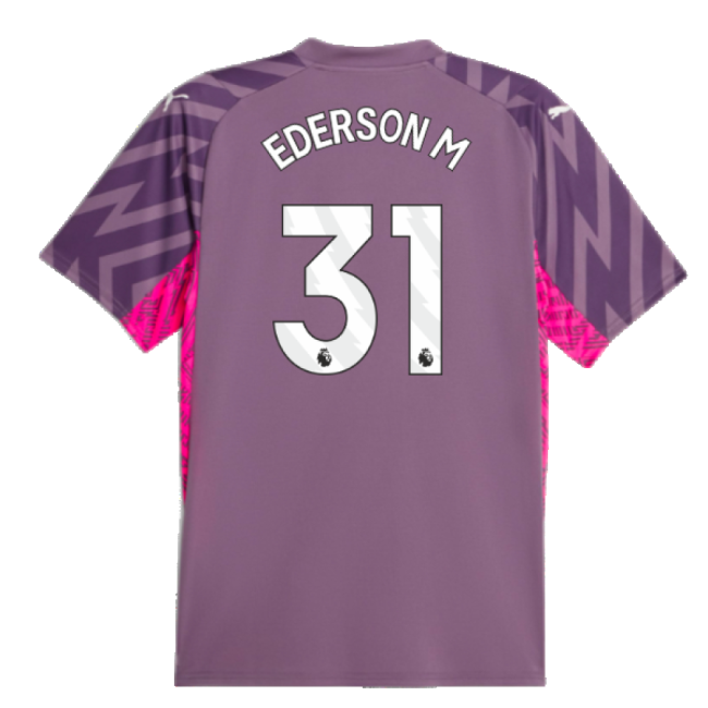 Man City 2023-20 Goalkeeper Shirt Ederson M #31 L M S