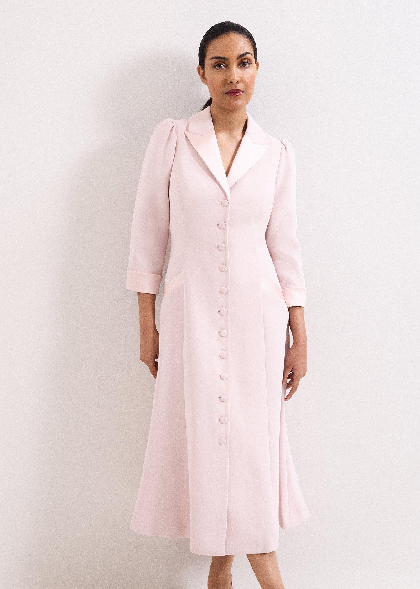 Petite Paloma Tux Midaxi Dress