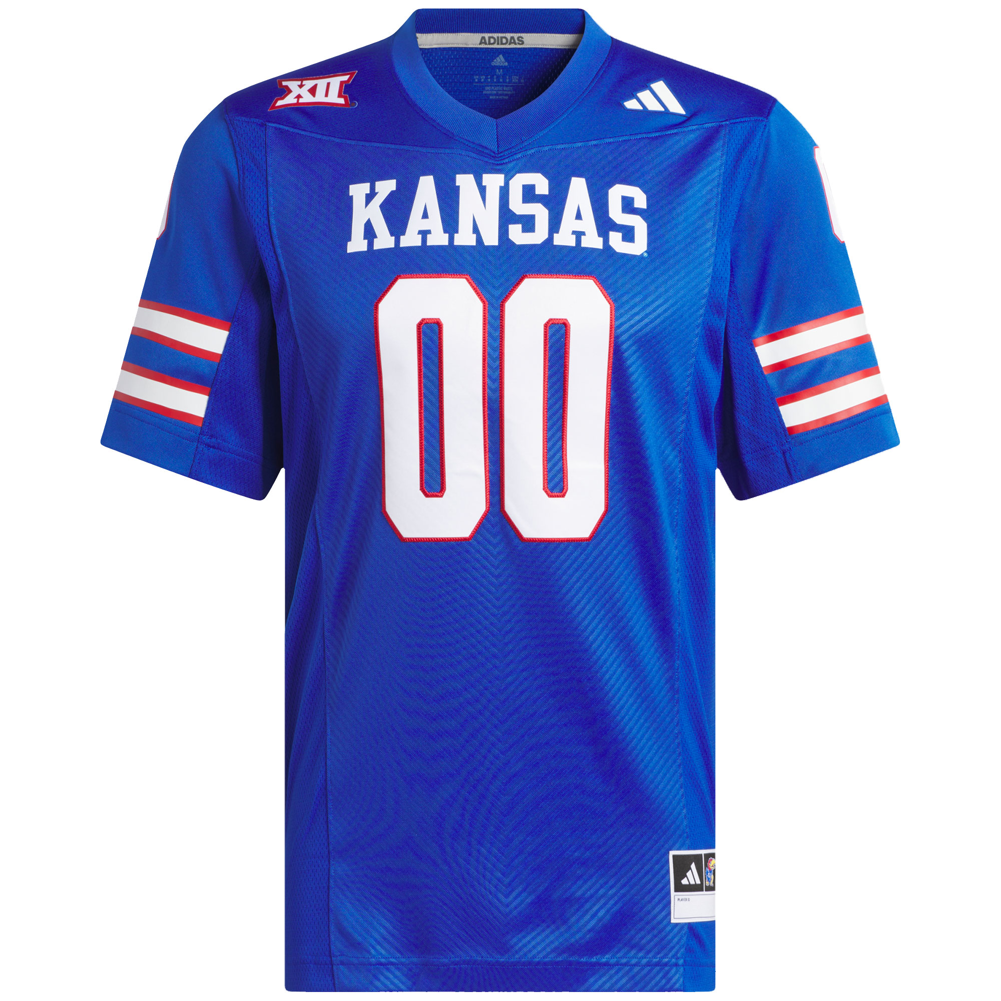 #00 Kansas Jayhawks Premier 2026/2027 Football Jersey - Royal