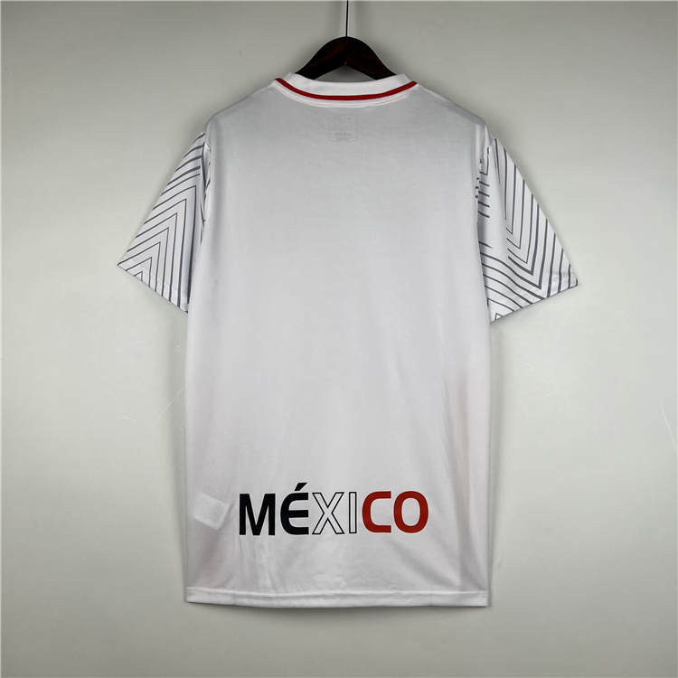 2023 MEXICO WHITE SOCCER JERSEY FOOTBALL SHIRT - Official Replica 6323