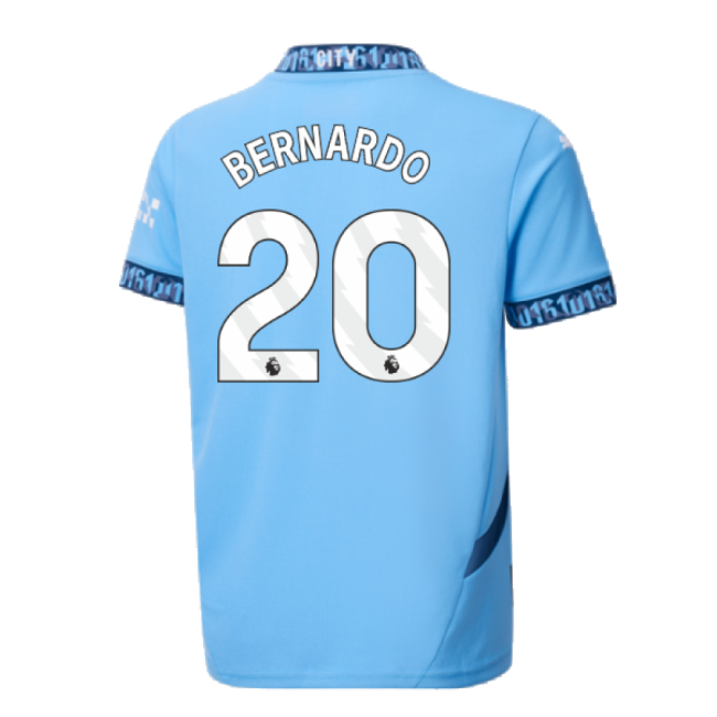 Man City Official Home Football Shirt 2024-20 Season Bernardo 20 M ...