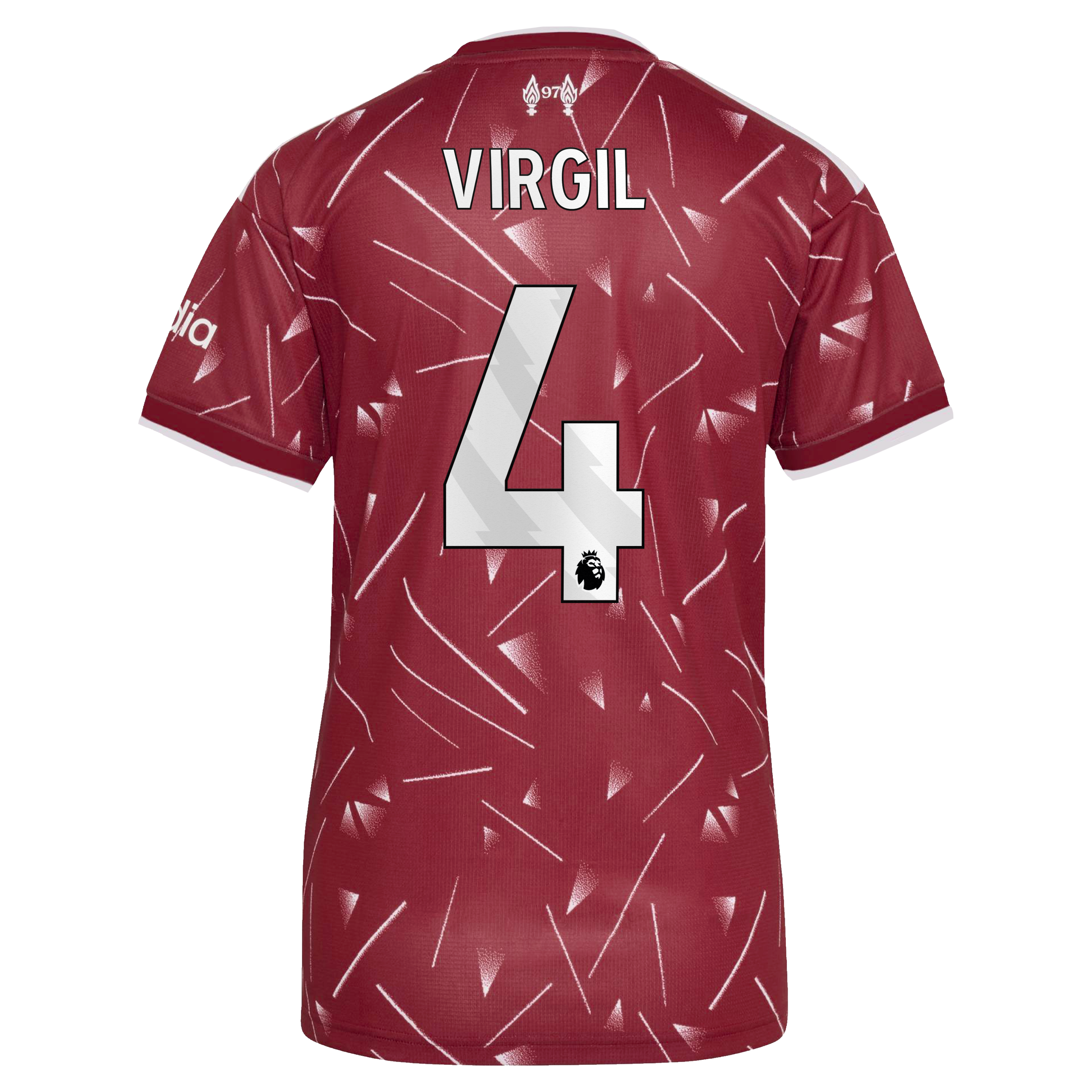 [JED] Virgil van Dijk Liverpool Women's 2026/27 Home Replica Jersey - Red