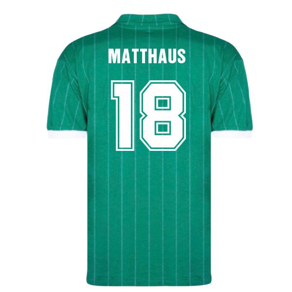[DDJ] 1982 West Germany Away Retro Shirt (Matthaus 18)