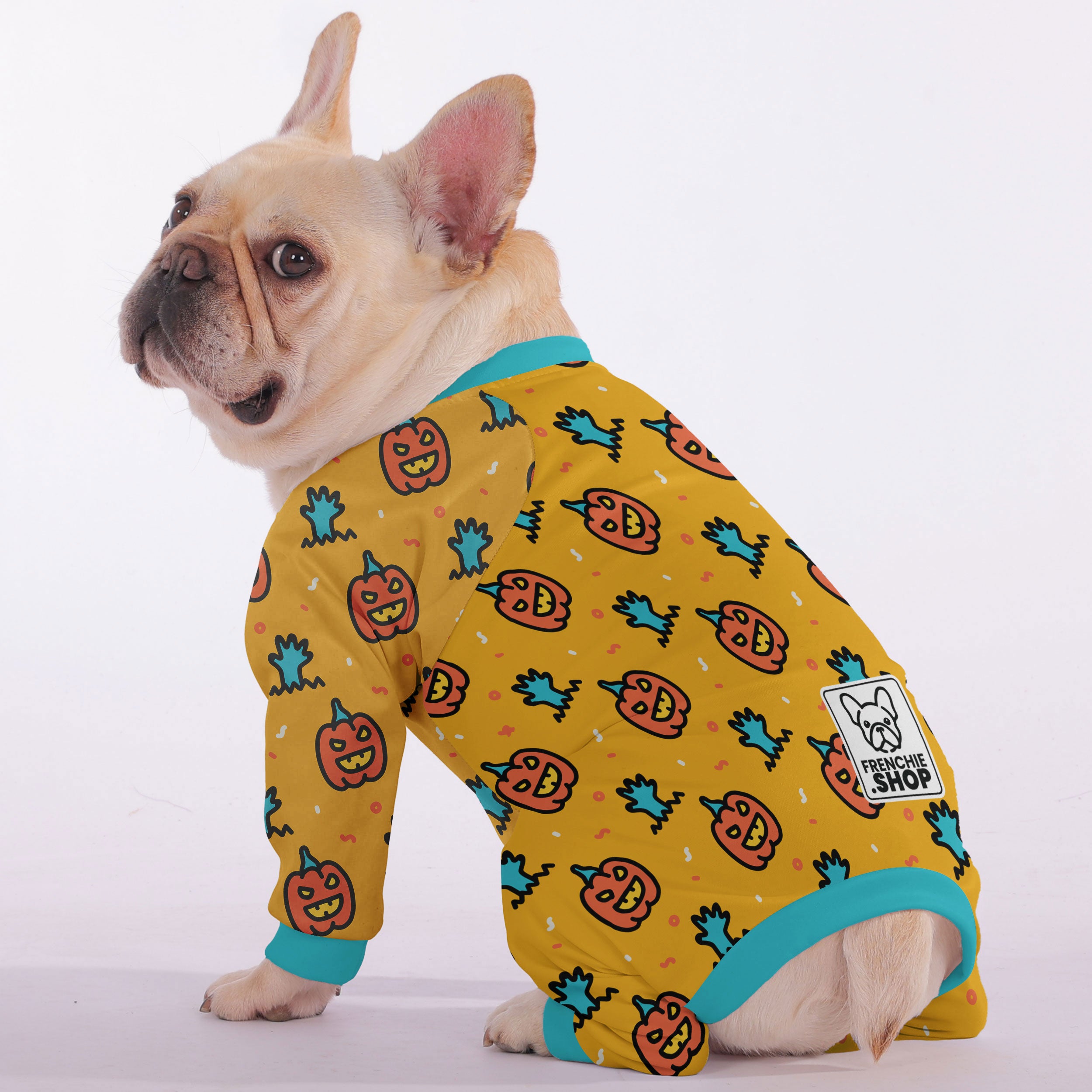 Archie - Warm Frenchie Pajamas Winter Wear | Breed-optimized