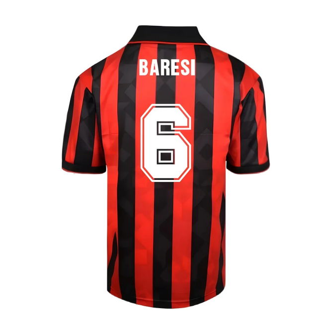 Rossoneri Home Jersey Ac Milan #1994 Current Season Stylish (v5)