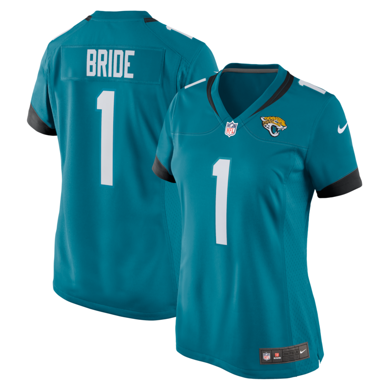 None Number 1 Bride Jacksonville Jaguars Budget-Friendly Team Spiri...