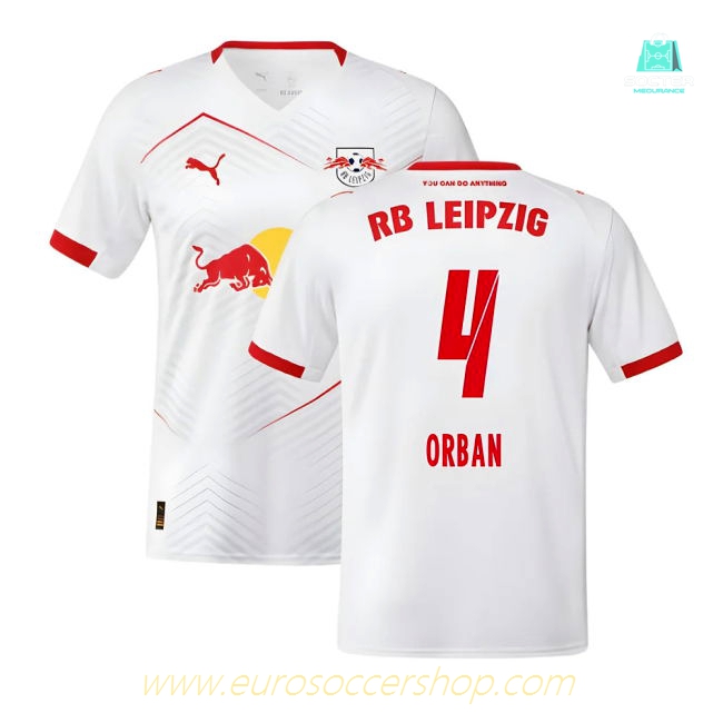 2025-2026 Red Bull Leipzig Home Shirt (Orban 4)