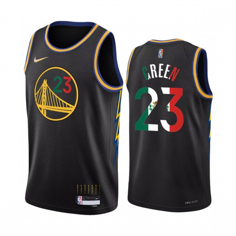 Durable 23 Golden State Warriors Black Jersey - City Edition