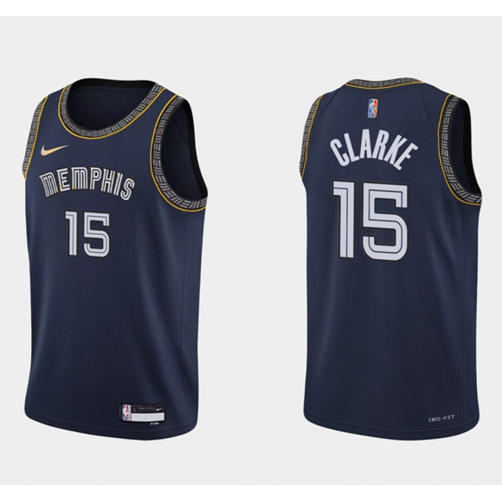 Game Day Official Men's Grizzlies #15 Brandon None Basketball Jersey