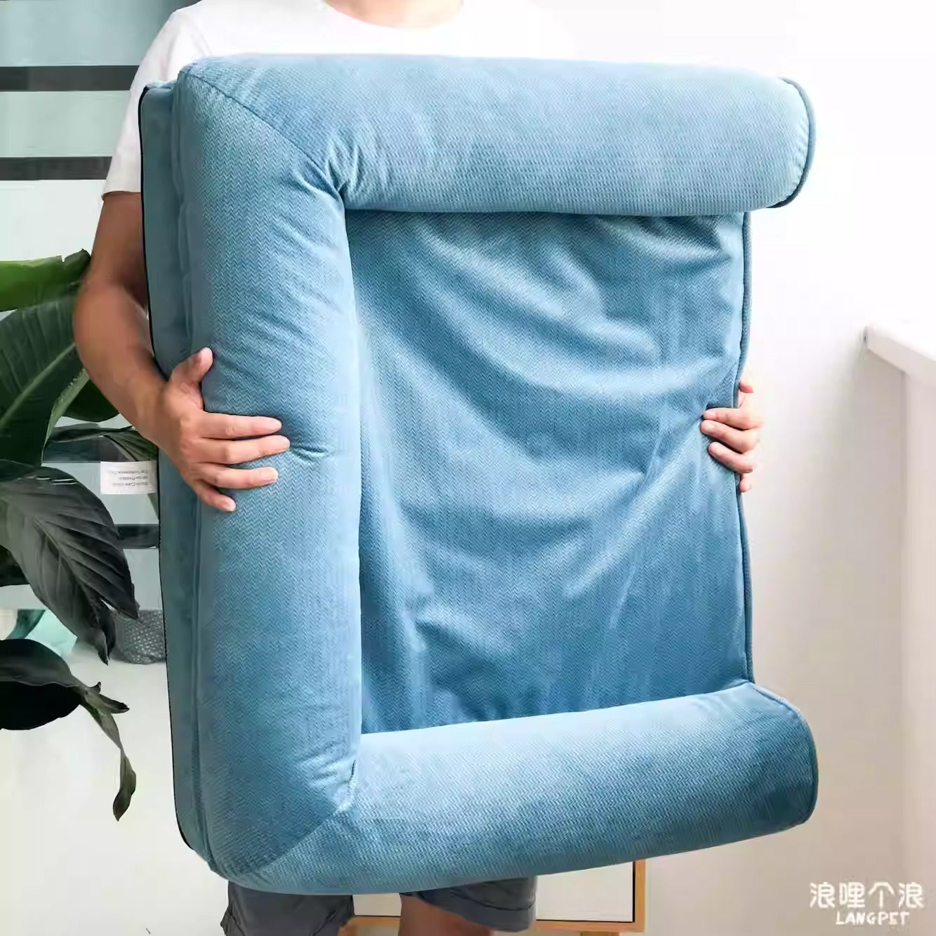 Bed – Orthopedic Dog Couch With Removable Cover Tray Comfort Indoor Use