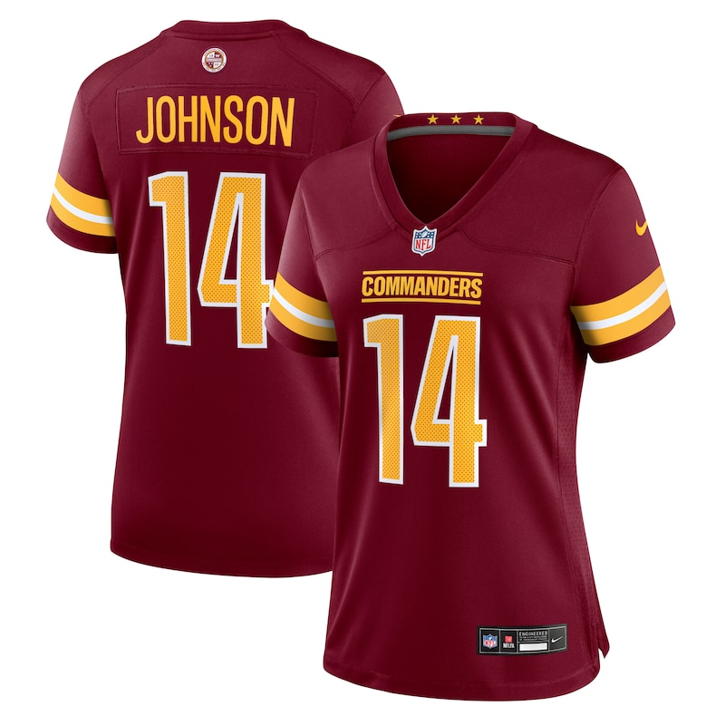 None Josh Johnson WAS Commanders Genuine Replica Jersey Football Appar