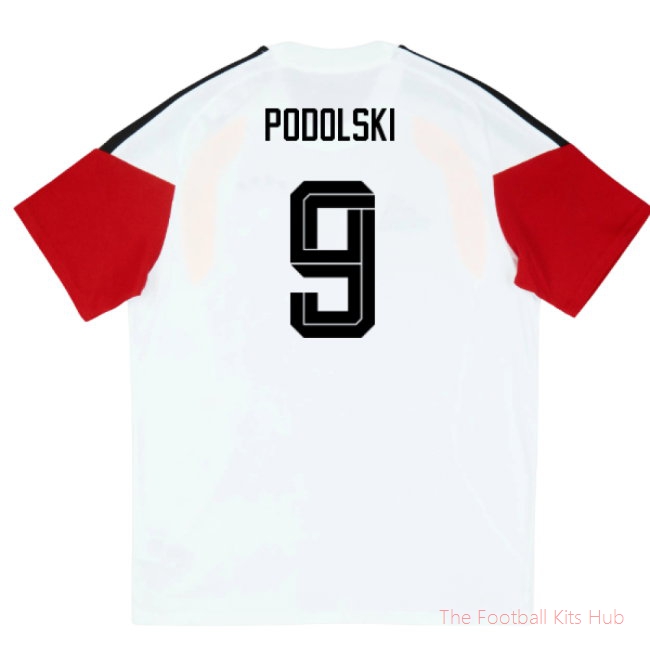 2026-2027 Germany Training Tee (White) (Podolski 9)