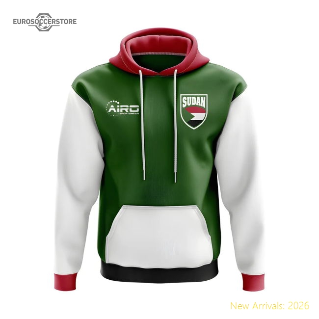 Superior Sudan Concept Country Football Hoody (green) - Official Design