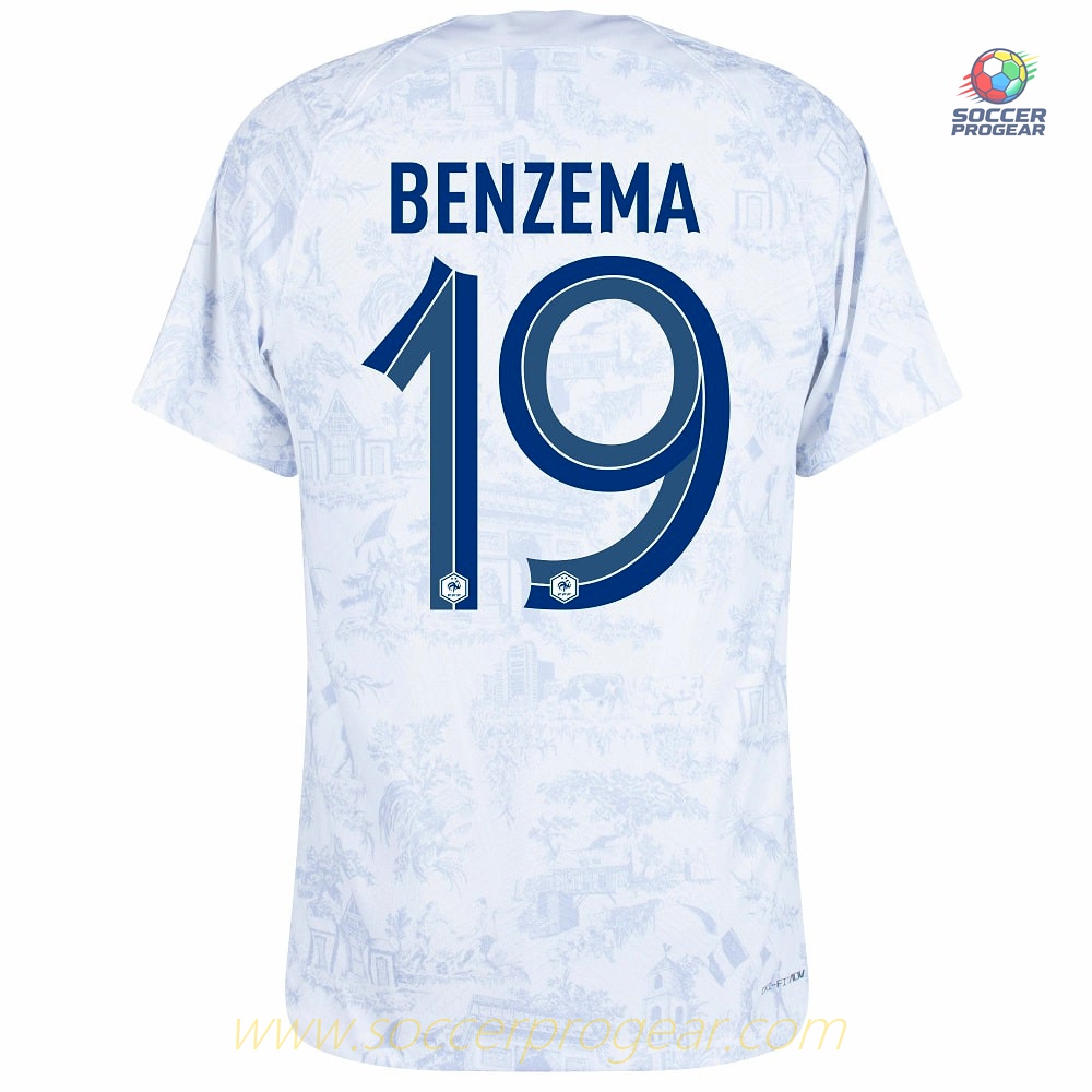 2022 WORLD CUP FRENCH TEAM AWAY JERSEY BENZEMA
