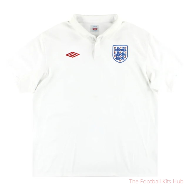England 2010-12 Home Shirt (M) (Excellent)