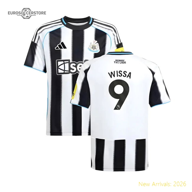 2025-2026 Newcastle Home Top (Kids) (Wissa 9) Supporter Version