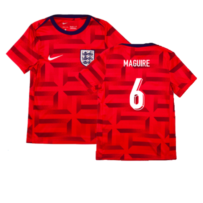 Replica Quality England Home Supporter Kit (Kids) (Maguire 6)