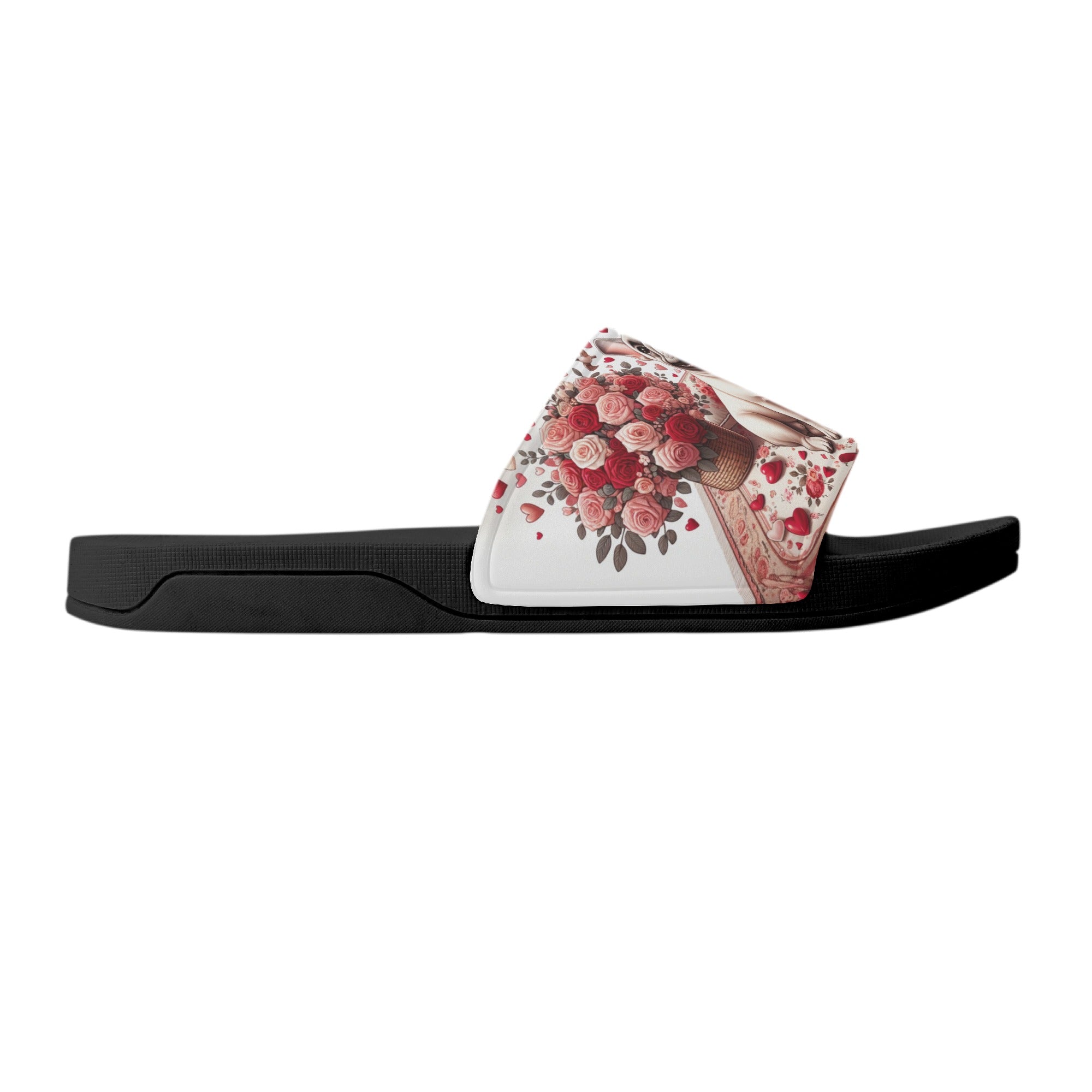 Comfy Frenchie Lover Dixie - Premium Sandals Indoor Comfort