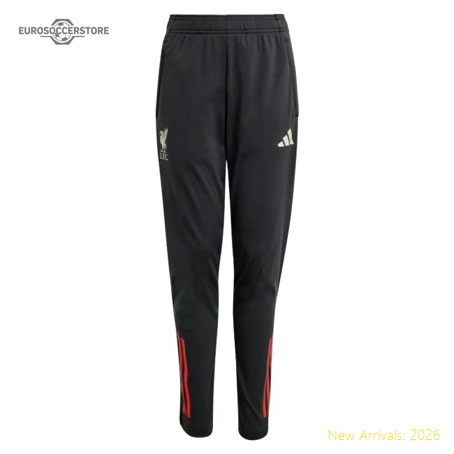 2025-2026 Liverpool Football Club Training Pants (Utility Black) - Kids