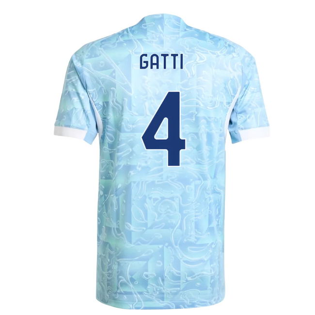 2025-2026 Juve Away Cost Effective Shirt (Gatti 4) Durable Stitching