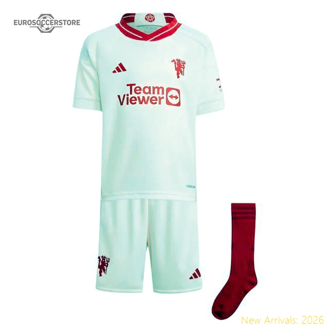 Man Utd Third Mini Kit 2023-2024 Supporter Jersey