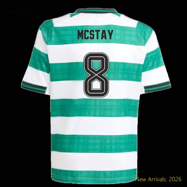 Soft Football Team Kids Jersey Mcstay 2025-2026 Performance Fabric