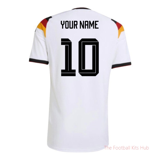 Germany 2026-2027 Home Shirt Custom Name Club Kit - Player Issue