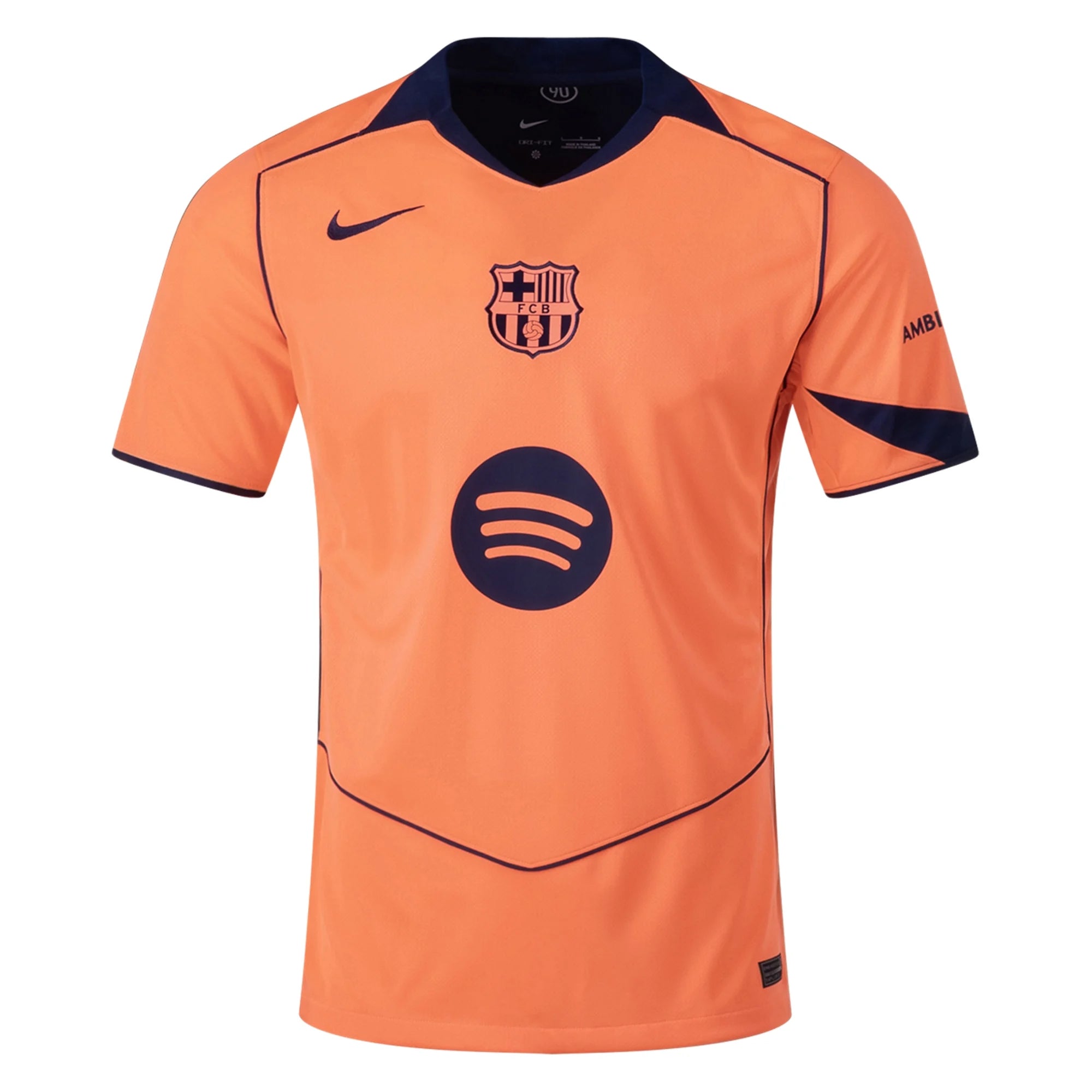 Barcelona Navy) 2025-2026 UCL Third Jersey – Authentic Shirt