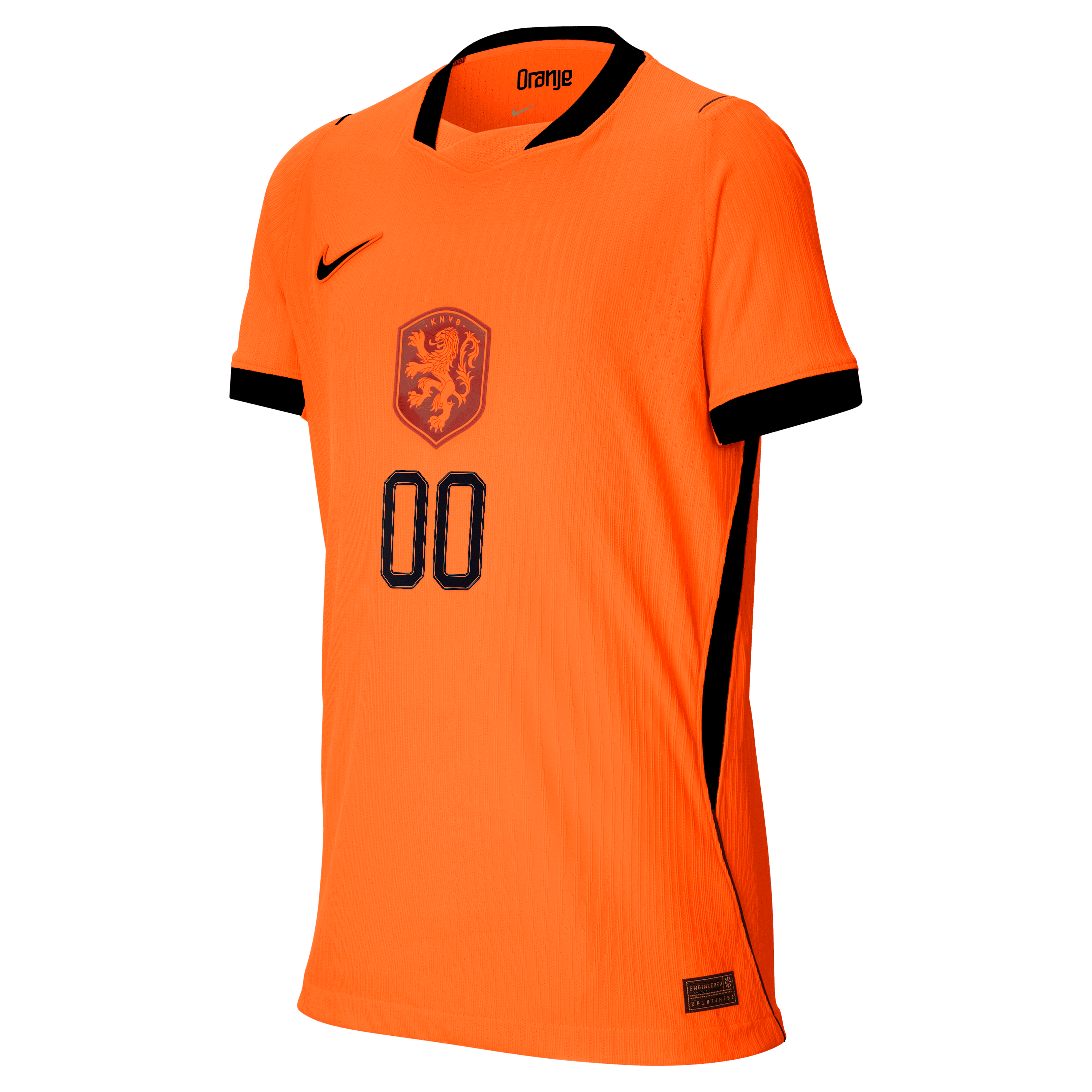 [JED] Netherlands National Team Youth 2026 Home Match Authentic Custom Jersey - Orange