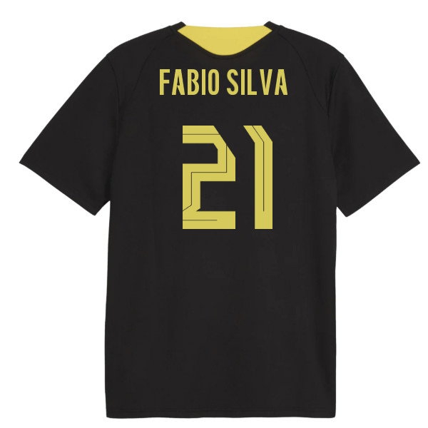 [DDJ] 2026-2027 Borussia Dortmund Training Jersey (Black) (Fabio Silva 21)