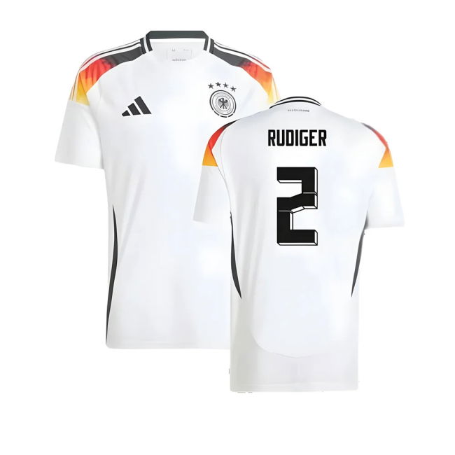 Match Replica Germany Home Replica Jersey (Adults) (Rudiger 2) (1)