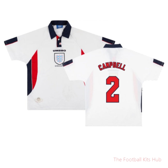 England 1997-99 Home (M) (Very Good) (CAMPBELL 2)