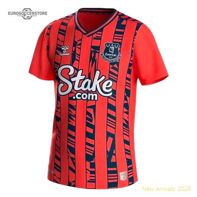 Everton Away Kit 2023-2024 Fan Style Jersey For Match Days