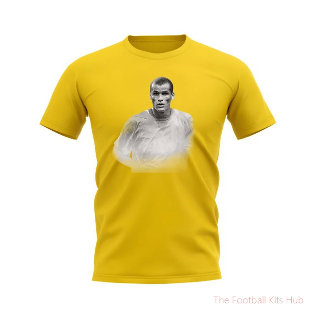 Rivaldo Brazil Legend T-Shirt (Yellow)