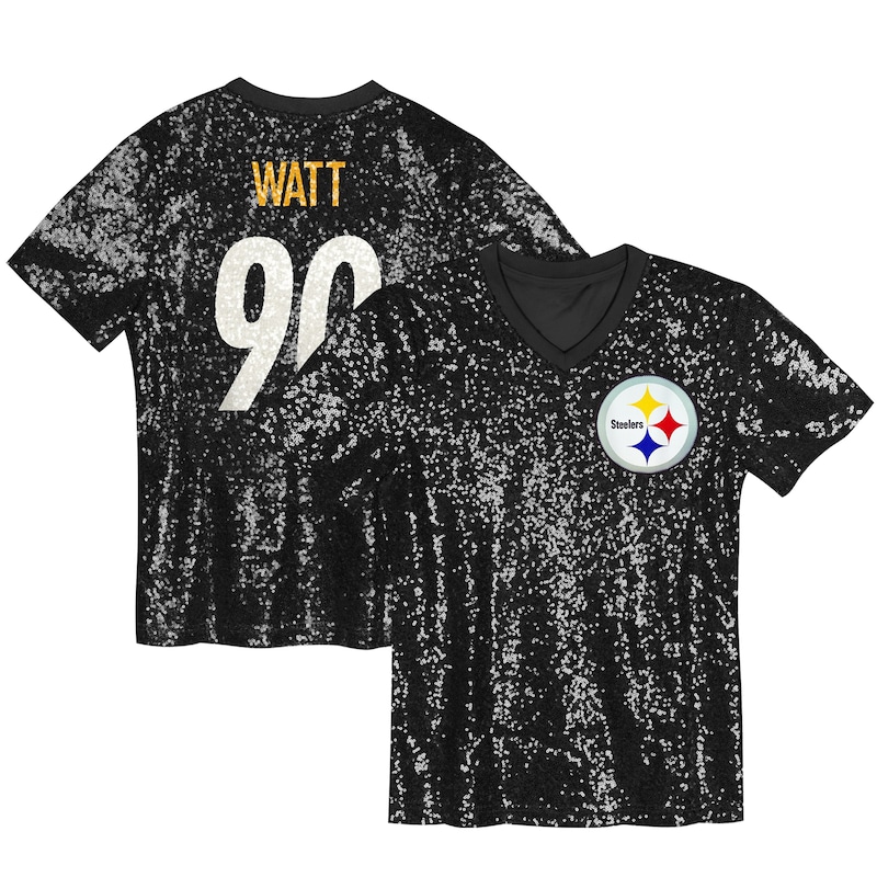 None T.J. Watt PIT Steelers Bold Officially Licensed Jersey for NFL Fa