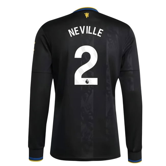 2025-2026 Man Utd Long Sleeve Third Jersey (Neville 2)