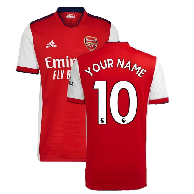 Authentic 2021-2022 Arsenal Home With Limited Edition Design -