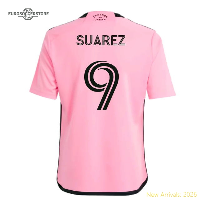 2024-2025 Inter Miami Home Shirt (Kids) (Suarez 9)