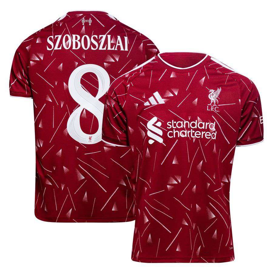 Liverpool Home Shirt 2026/27 Champions League SZOBOSZLAI 8