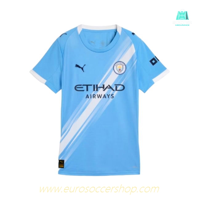 2025-2026 Man City Home Shirt (Womens) (De Bruyne 17)
